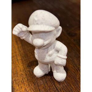 Chibi Plumber Super Mario Hero Figure Fan Art Collectible Paint Your Own 10-Pack